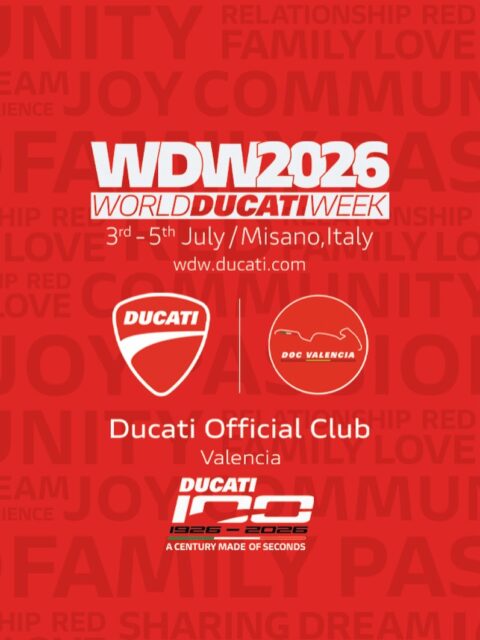 Algunos de nuestros socios ya están de camino al #wdw2026. Buen viaje a tod@s y cuidado con la carretera. Nos vemos en Misano . @d.o.c.valencia @ducatiesp @ducativalenciaoficial @ducati #wdw2026doc
#ducatiofficialclubvalencia #ducati100